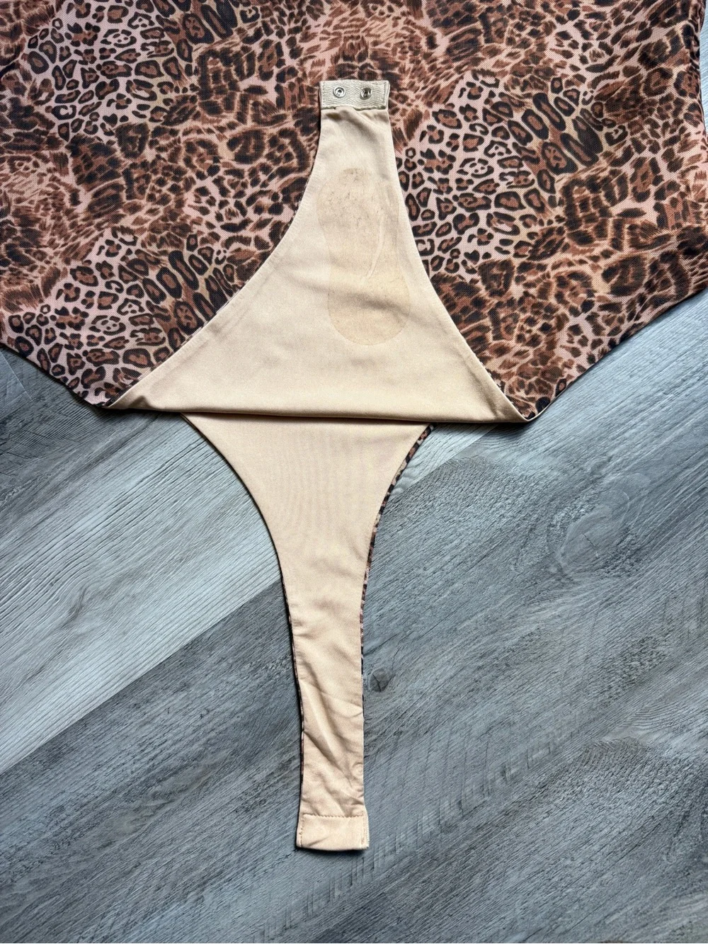 Princess Polly Elixia Bodysuit Leopard Curve NEW US 18 Plus